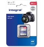 Integral Integral geheugenkaart SDXC V30,  64 GB