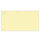 Office Products OFFICE products verdeelstroken, 240 x 105 mm, pak van 100 stuks, geel
