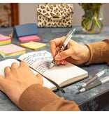 Bic Bic 4-kleurenbalpen Leopard, doos van 12 stuks, assorti