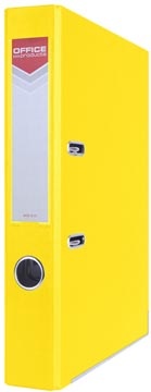 Office Products OFFICE products ordner, voor A4, uit karton, rug van 5,5 cm, geel