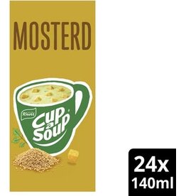 Cup A Soup Knorr Cup-a-Soup mosterd, pak van 24 zakjes