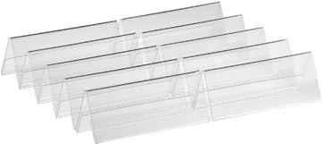 Europel Europel tafelnaambord, ft 55 x 150 mm, pak van 10 stuks