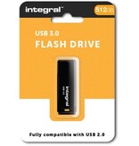 Integral Integral USB stick 3.0 Black, 512 GB, zwart