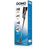 Domo Domo steelstofzuiger 2 in 1 met oplaadbare batterij, 18,5 V, zwart
