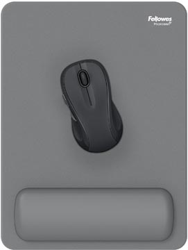 Fellowes Breyta muismat XL met polssteun, grijs
