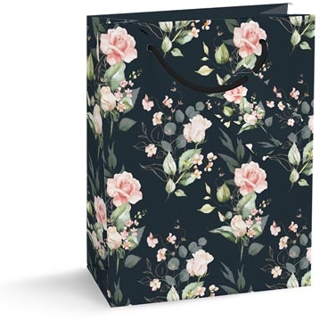 Merkloos Geschenkzak Spirit Of Roses, M, 10 x 23 x 19 cm