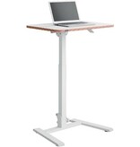 Leitz Leitz Ergo inklapbaar Zit/Sta bureau, ft blad 65 x 46 cm, manueel, op voet