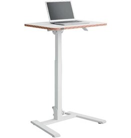 Leitz Leitz Ergo inklapbaar Zit/Sta bureau, ft blad 65 x 46 cm, manueel, op voet