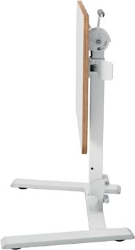 Leitz Leitz Ergo inklapbaar Zit/Sta bureau, ft blad 65 x 46 cm, manueel, op voet