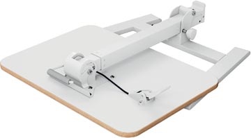 Leitz Leitz Ergo inklapbaar Zit/Sta bureau, ft blad 65 x 46 cm, manueel, op voet