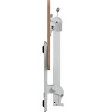 Leitz Leitz Ergo inklapbaar Zit/Sta bureau, ft blad 65 x 46 cm, manueel, op voet