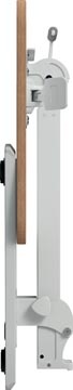 Leitz Leitz Ergo inklapbaar Zit/Sta bureau, ft blad 65 x 46 cm, manueel, op voet