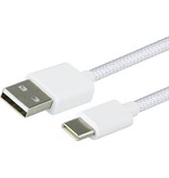 Greenmouse Greenmouse kabel, USB-A naar USB-C, 1 m, woven