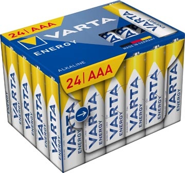 Varta Varta batterij Energy AAA, pak van 24 stuks