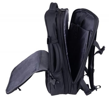 DONAU Donau Travel rugzak Prague, 32 l, 17 inch, zwart