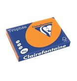 Clairefontaine Clairefontaine Trophée Pastel, gekleurd papier, A3, 80 g, 500 vel, fluo oranje
