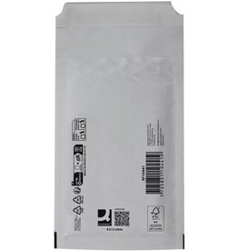 Q-CONNECT Q-CONNECT luchtkussenenveloppen, wit, 2-B, 140 x 225 mm, doos van 200 stuks
