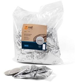 OKE Koffie Oké koffiepads, Senseo compatible, Décaf, pak van 100 pads