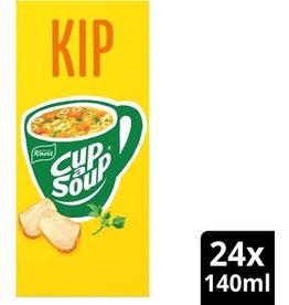 Cup A Soup Knorr Cup-a-Soup kip, pak van 24 zakjes