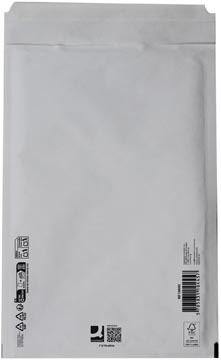 Q-CONNECT Q-CONNECT luchtkussenenveloppen, wit, 6-F, 240 x 350 mm, doos van 100 stuks