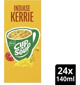Cup A Soup Knorr Cup-a-Soup Indiase kerrie, pak van 24 zakjes