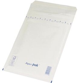Office Products OFFICE products luchtkussenenveloppen, met stripsluiting, 230 x 340 mm, wit, pak van 100 stuks