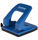 Office Products OFFICE products perforator, 40 blad, in metaal, blauw