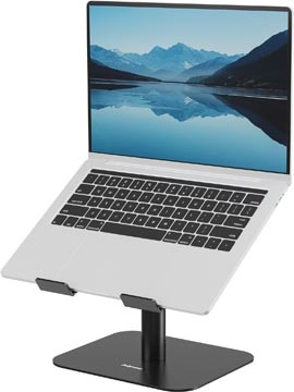 Fellowes Alumia kantelbare laptopstandaard, zwart
