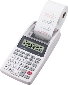 Sharp Sharp bureaurekenmachine met telrol EL-1611V