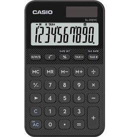 Casio Casio zakrekenmachine SL-310YC, zwart