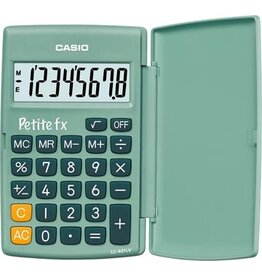 Casio Casio zakrekenmachine Petite FX, groen