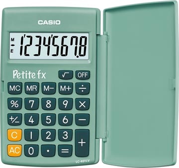 Casio Casio zakrekenmachine Petite FX, groen