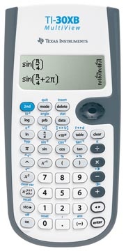 Texas Instruments Texas wetenschappelijke rekenmachine TI-30XB Multiview, werkt op batterijen
