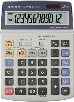 Sharp Sharp bureaurekenmachine EL2125C