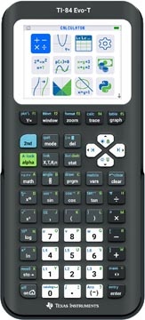 Texas Instruments Texas grafische rekenmachine TI-84 Evo-T, zwart