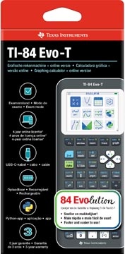 Texas Instruments Texas grafische rekenmachine TI-84 Evo-T, zwart