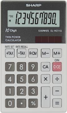 Sharp Sharp bureaurekenmachine EL-W211GGY