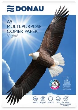 DONAU DONAU printpapier ft A5, 80 g, pak van 500 vel