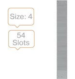 Nobo Nobo planbordpaneel index 4, 54 vakjes, ft 96 x 12,8 cm