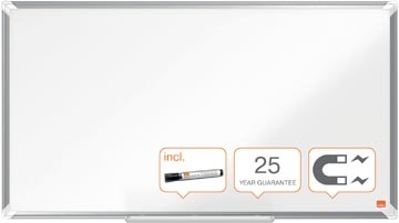 Nobo Nobo Premium Plus Widescreen magnetisch whiteboard, emaille, ft 89 x 50 cm