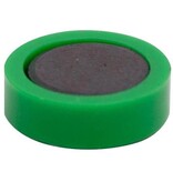 Q-CONNECT Q-CONNECT magneten, 20 mm, groen, pak van 10 stuks