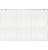 Desq Desq jaarplanner Ultra Thin, magnetisch, ft 60 x 90 cm