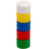 Q-CONNECT Q-CONNECT magneten, 20 mm, assorti, pak van 10 stuks