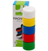 Q-CONNECT Q-CONNECT magneten, 20 mm, assorti, pak van 10 stuks