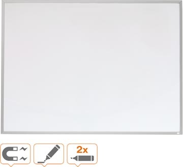 Nobo Nobo magnetisch whiteboard met aluminium lijst ft 58,5 x 43 cm