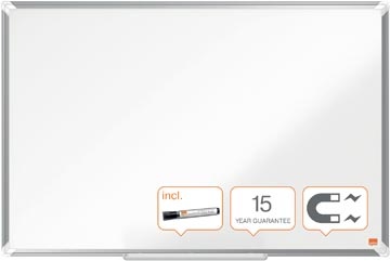 Nobo Nobo Premium Plus magnetisch whiteboard, gelakt staal, ft 90 x 60 cm