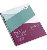 Multo Multo collegedictaat ft A4, geruit 10 mm, 23-gaats