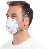 3M 3M Cool Flow stofmasker, FFP2, met ventiel, pak van 5 stuks