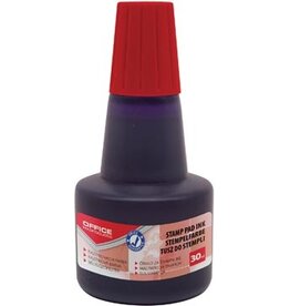 Office Products OFFICE products stempelinkt, zonder olie, 30 ml, rood