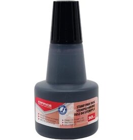 Office Products OFFICE products stempelinkt, zonder olie, 30 ml, zwart